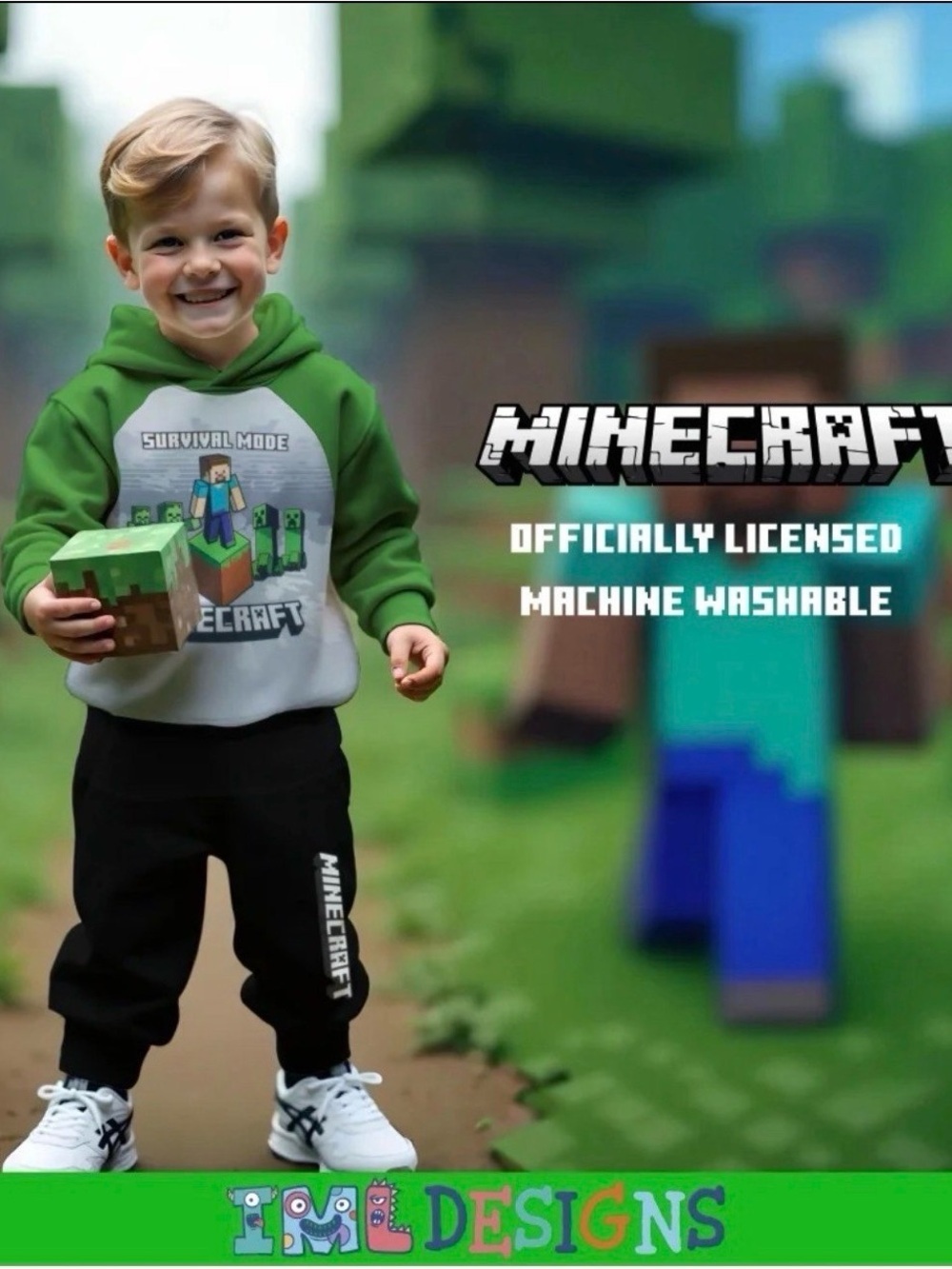 Minecraft Sweat Set size 5/6 - Picture 5 of 7